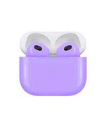 Caviar Customized Apple Airpods (3rd Generation) Glossy Lavender